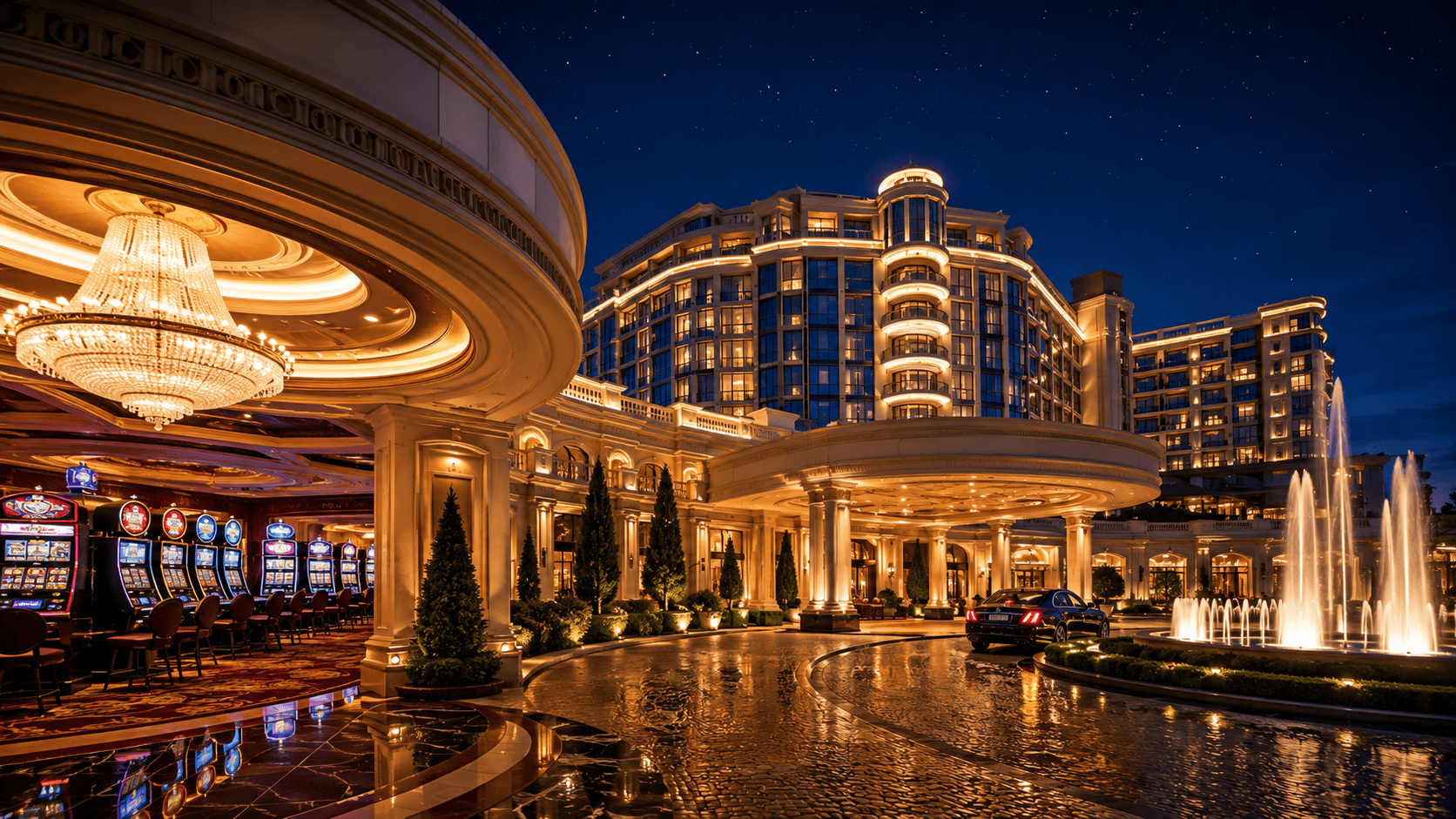 Là où le luxe rencontre le casino